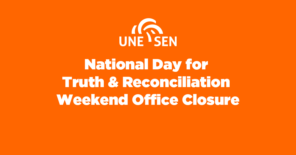 National Day for Truth & Reconciliation Weekend Office Closure