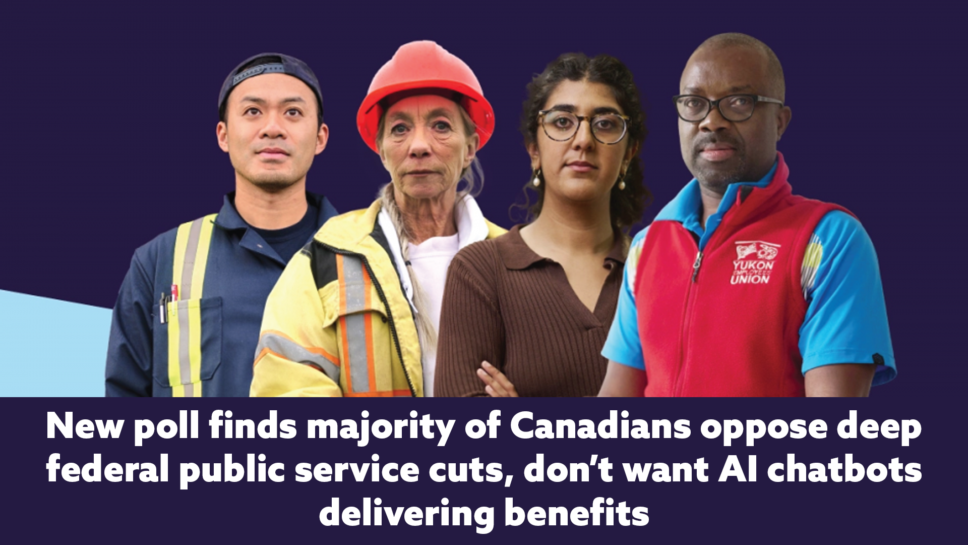 New poll finds majority of Canadians oppose deep federal public service cuts, don’t want AI chatbots delivering benefits
