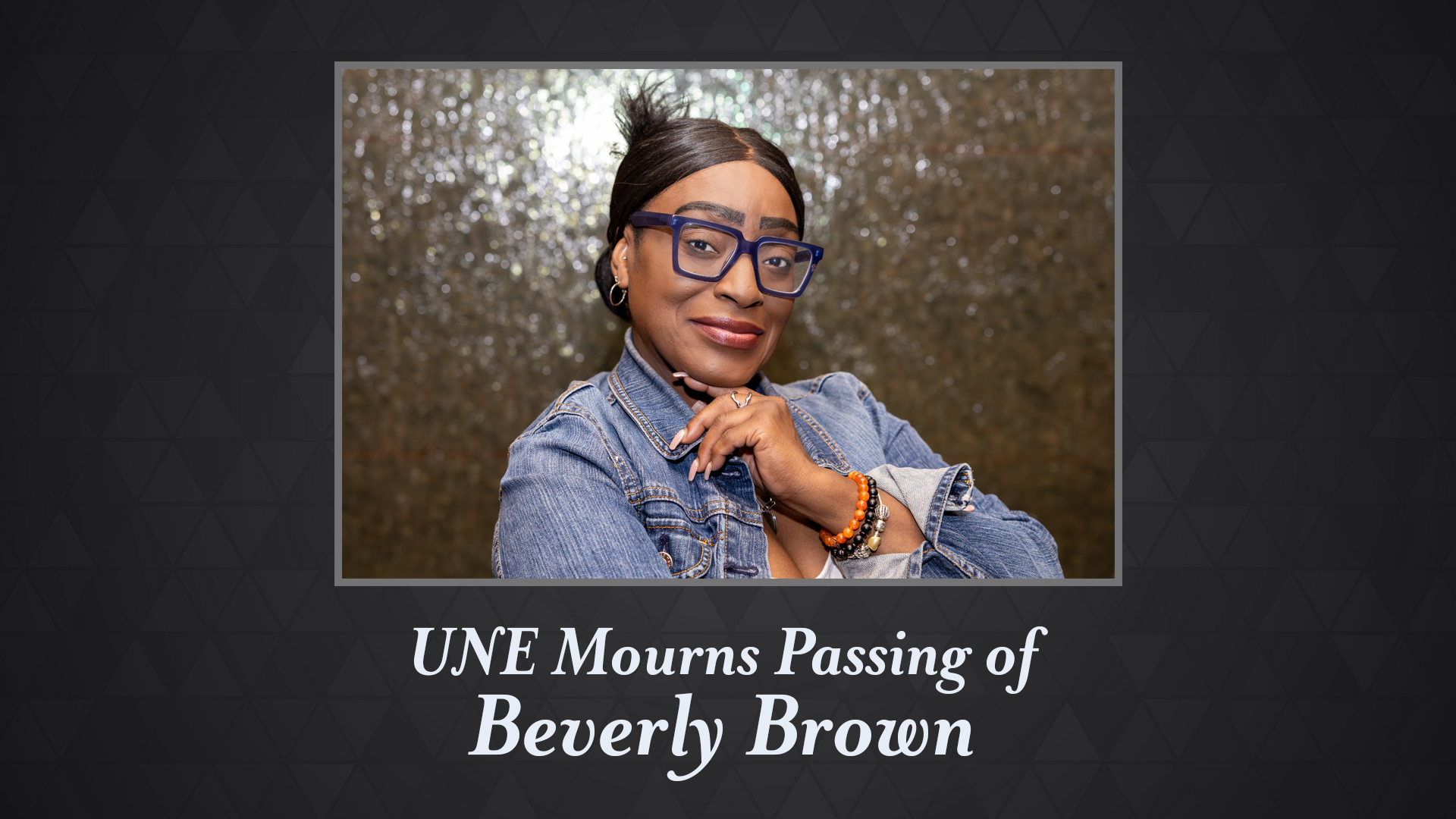 UNE Mourns the Passing of Beverly Brown