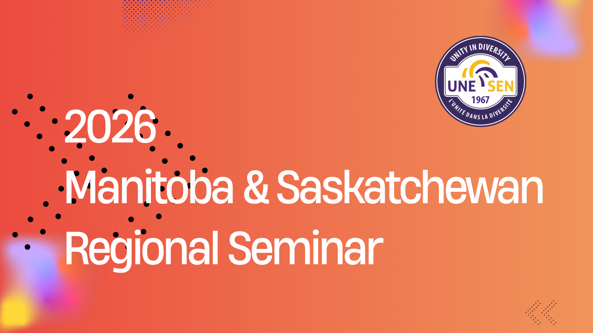 2026 Manitoba & Saskatchewan Regional Seminar – This Week in Winnipeg