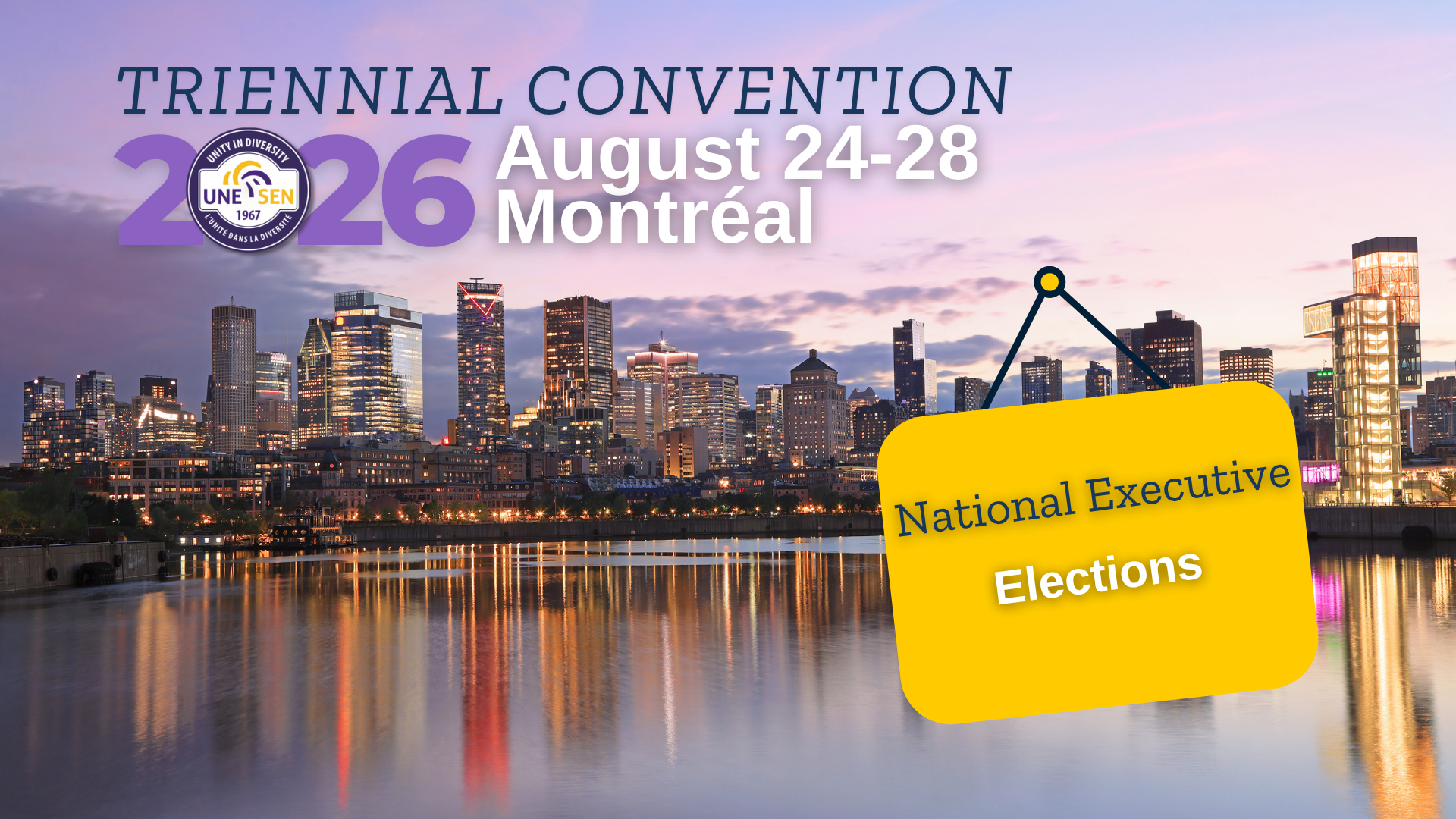 Elections at the 2026 UNE Triennial Convention
