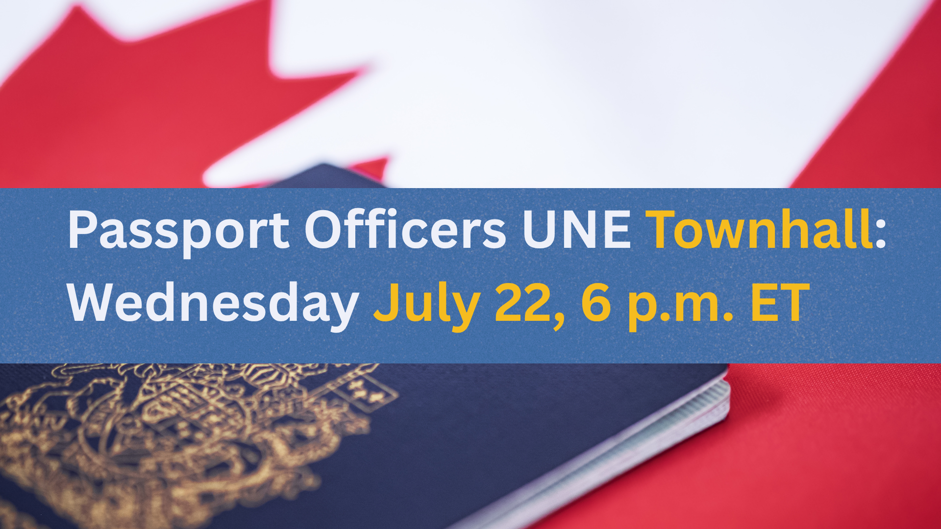 Passport Members: Town Hall
