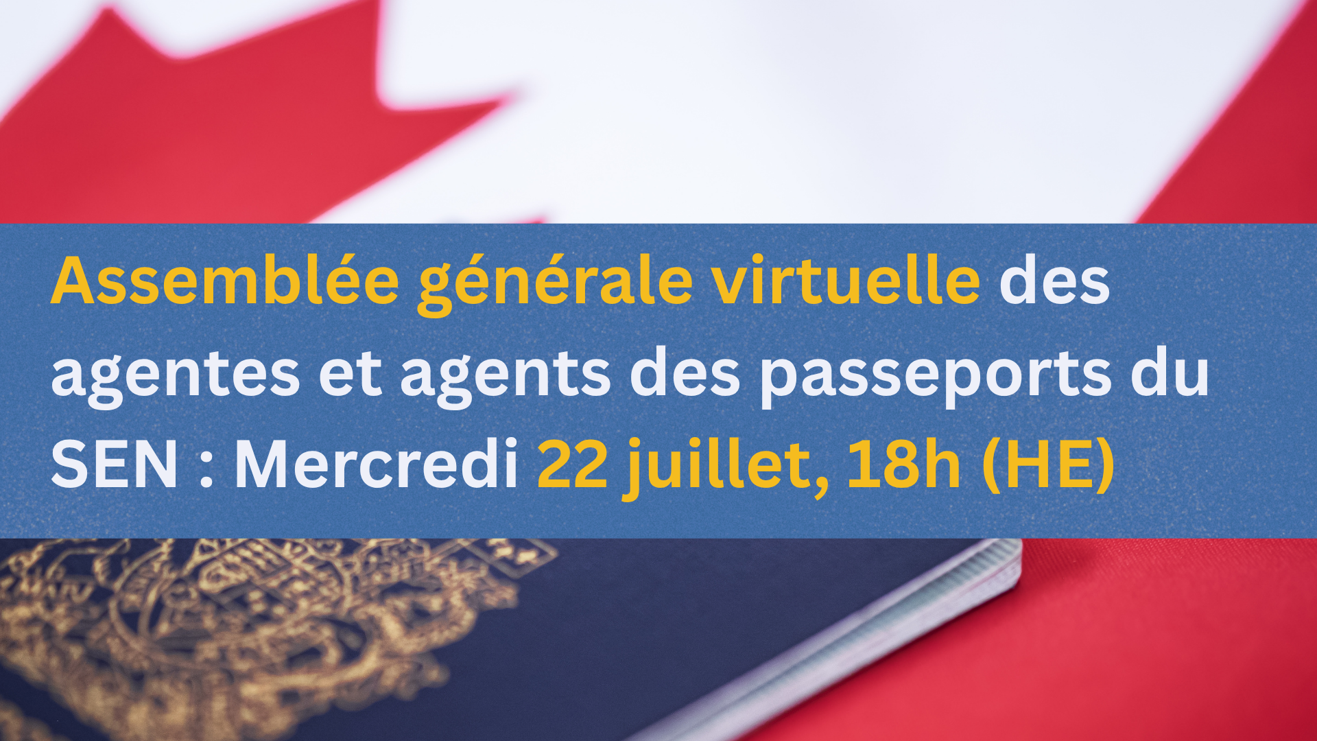 Assemblée générale pour les Membres de Passeport