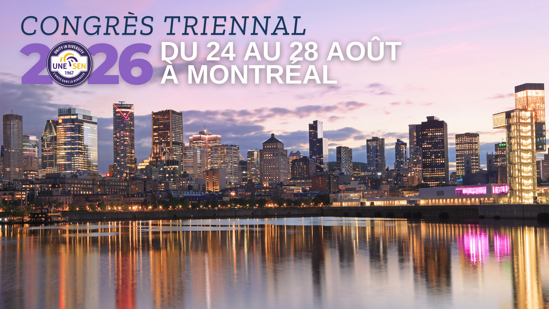 Congrès triennal 2026 : un départ en force