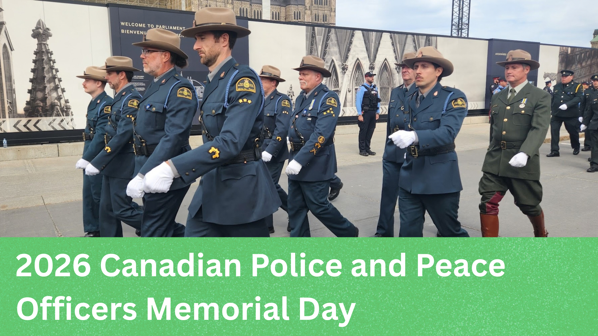 2026 Canadian Police and Peace Officers Memorial Day